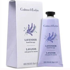 Crabtree & Evelyn Lavender Hand Therapy Hand Cream 3.5 oz 100 mg‎ Sealed
